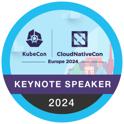 Keynote Speaker: KubeCon + CloudNativeCon Europe 2024