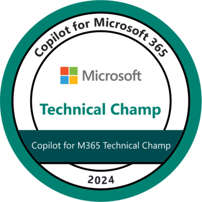Copilot for Microsoft 365 Technical Champion