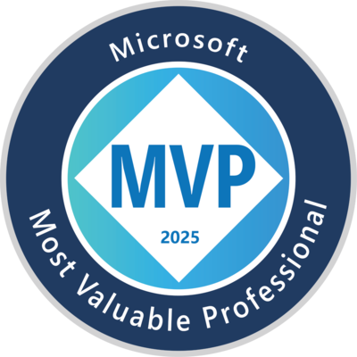 2025 Microsoft Most Valuable Professional (MVP)